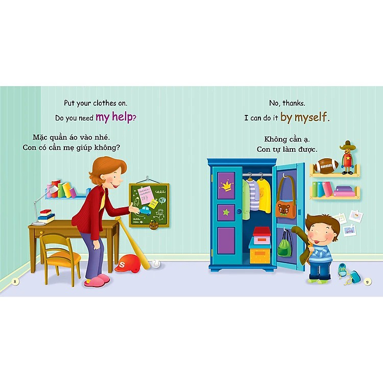Bo
						
										
										Playtime In English - Level 4 - I Can Do It By Myself - Con Co The Tu Lam Duoc - Ảnh 4