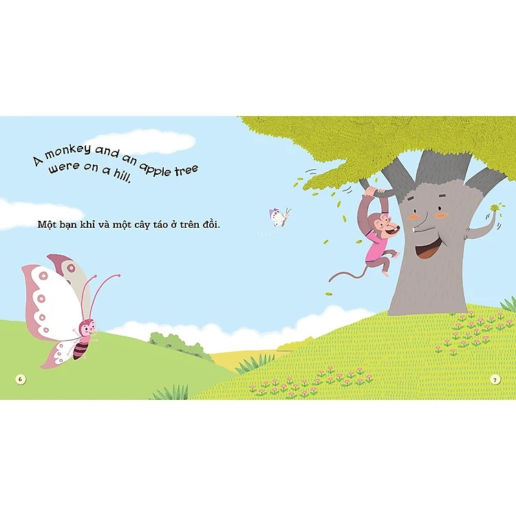 Bo
						
										
										Playtime In English - Level 4 - Monkey And Apple Tree - Ban Khi Va Cay Tao - Ảnh 3