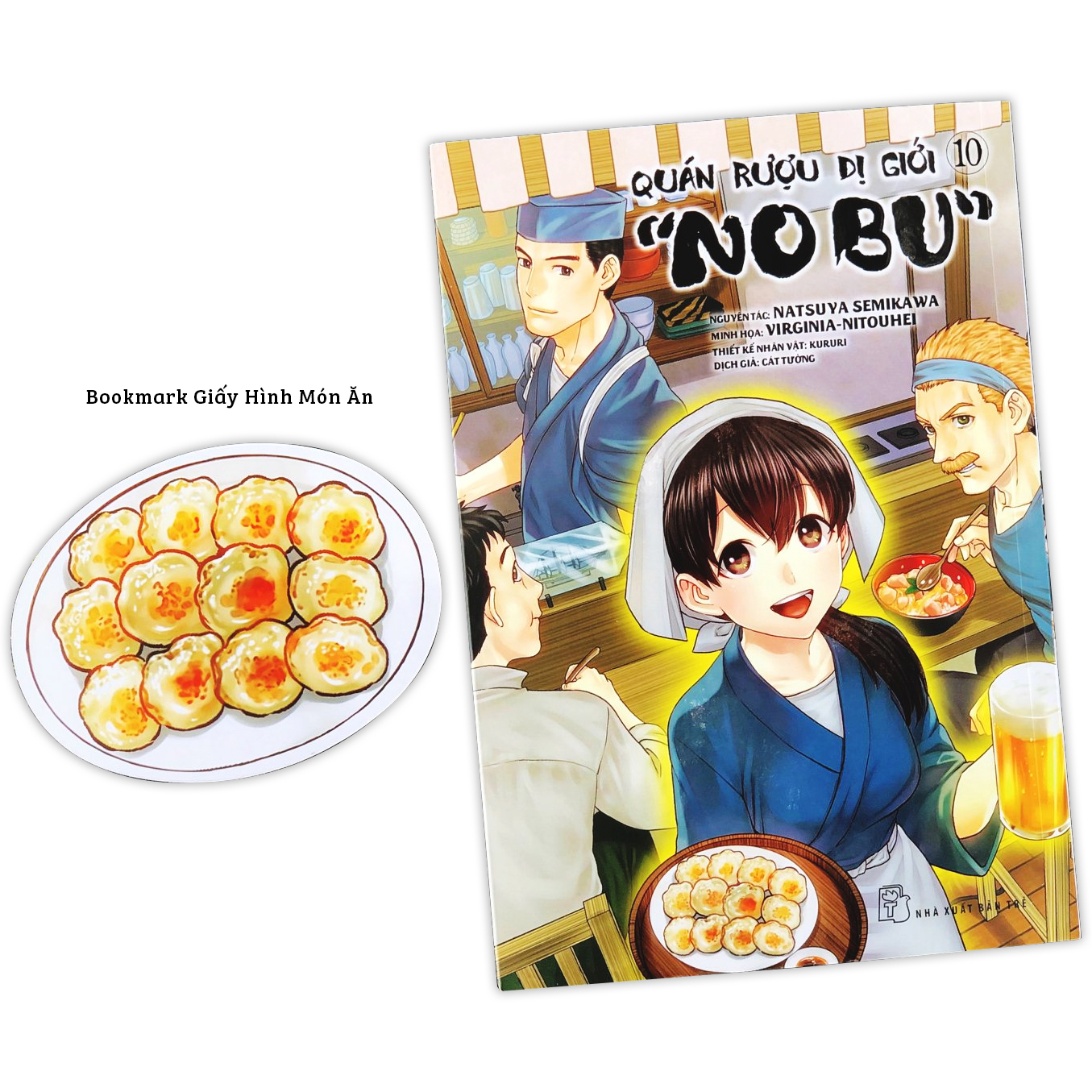 bộ quán rượu dị giới "nobu" - tập 10 - tặng kèm bookmark giấy hình món ăn - Ảnh 3