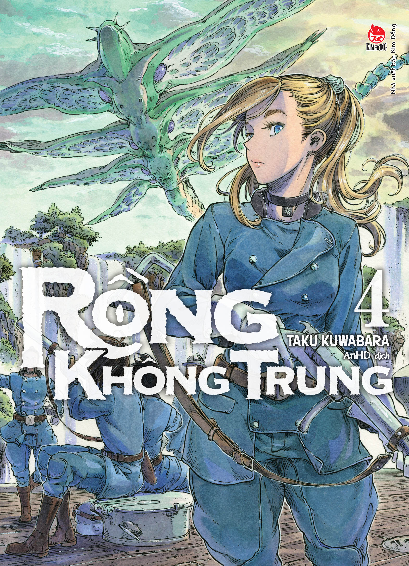 bộ rồng không trung - tập 4 - tặng kèm postcard - Ảnh 2