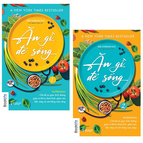 bộ sách ăn gì để sống (bộ 2 tập)