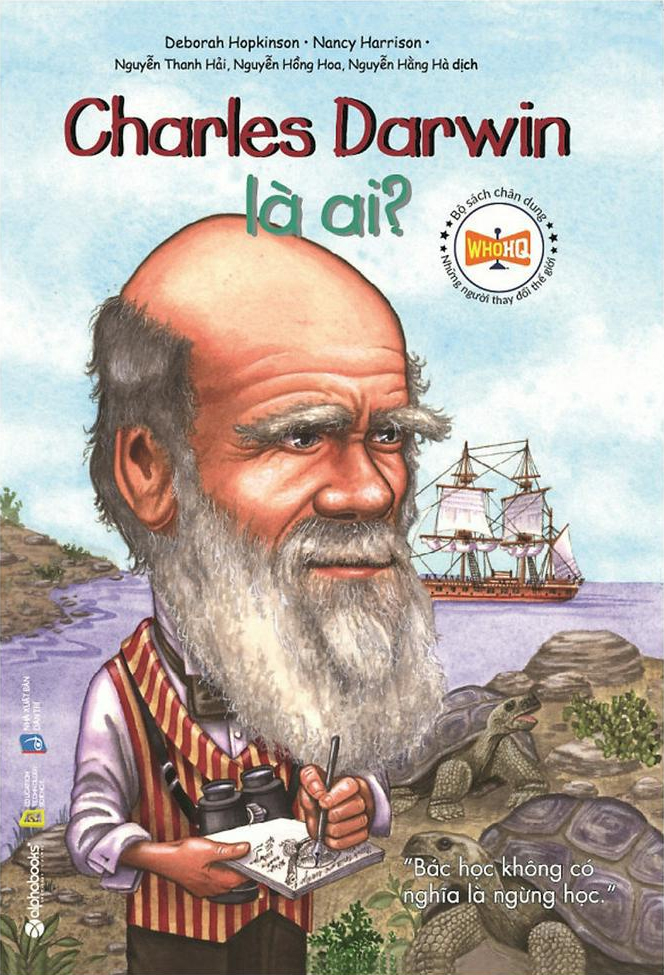 bộ sách chân dung những người thay đổi thế giới - charles darwin là ai? (tái bản 2023) - Ảnh 2