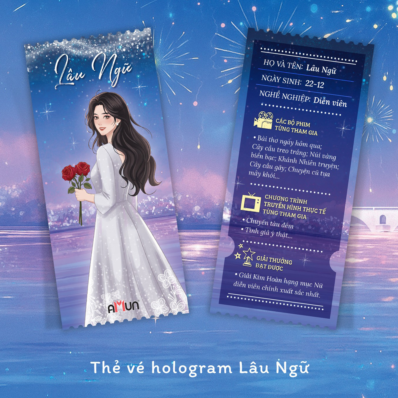 Bộ Sách Chuyến Tàu Đêm Ỷ Mộng - Tập 1 + Tập 2 (Bộ 2 Tập) - Bản Đặc Biệt - Tặng Kèm 2 Bookmark + 1 Postcard + 2 Thẻ Vé Hologarm Văn Tuyết Thời - Lâu Ngữ + 1 Standee Mica - Ảnh 7