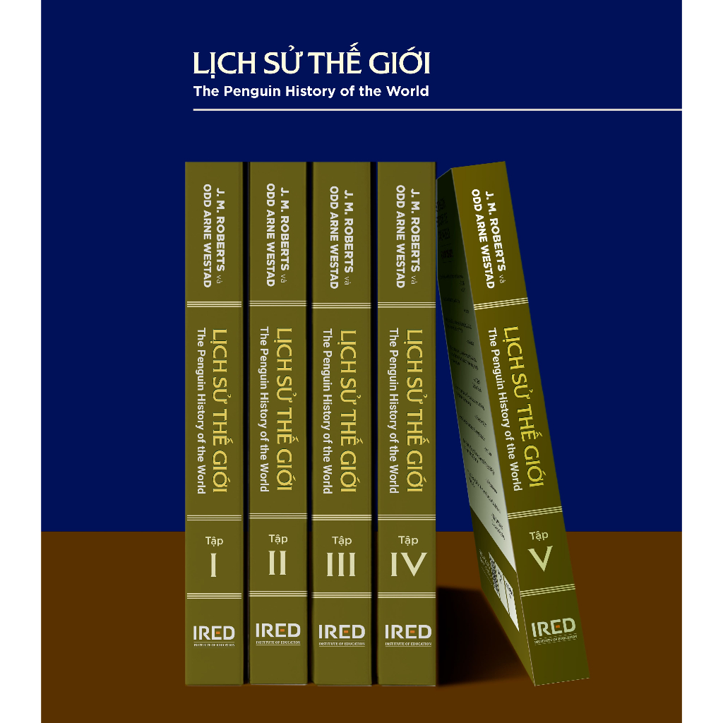 bộ sách lịch sử thế giới - the penguin history of the world (bộ 5 cuốn) - Ảnh 5