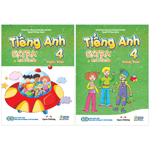 Bộ Sách Tiếng Anh 4 - Extra And Friends - Pupil's Book + Activity Book (Bộ 2 Cuốn)