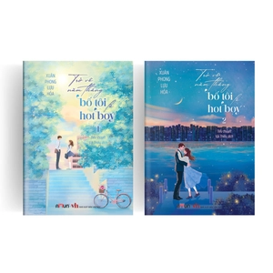 bộ sách trở về năm tháng bố tôi là hot boy - tập 1 + tập 2 (bộ 2 tập) - bản đặc biệt - tặng kèm 2 bookmark trổ khuôn + 1 postcard lời nhắn của tác giả + 1 standee cặp đôi + 3 thẻ nhân vật - Ảnh 3
