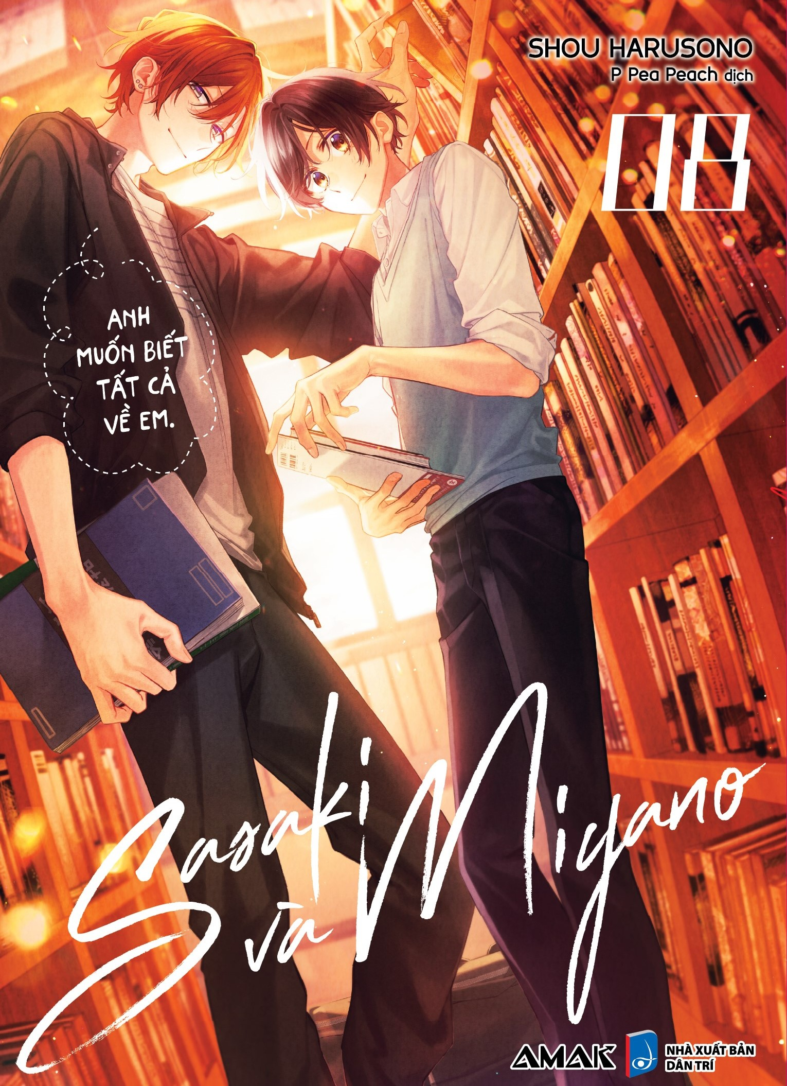Bộ Sasaki Và Miyano - Tập 8 - Tặng Kèm Bookmark 2 Mặt + Postcard 2 Mặt - Ảnh 3