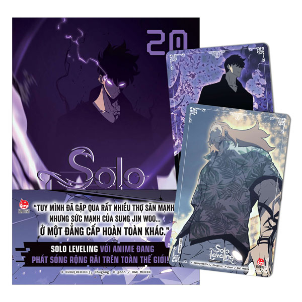 Bộ Solo Leveling - Tôi Thăng Cấp Một Mình - Tập 20 - Tặng Kèm Obi + 2 PVC Card