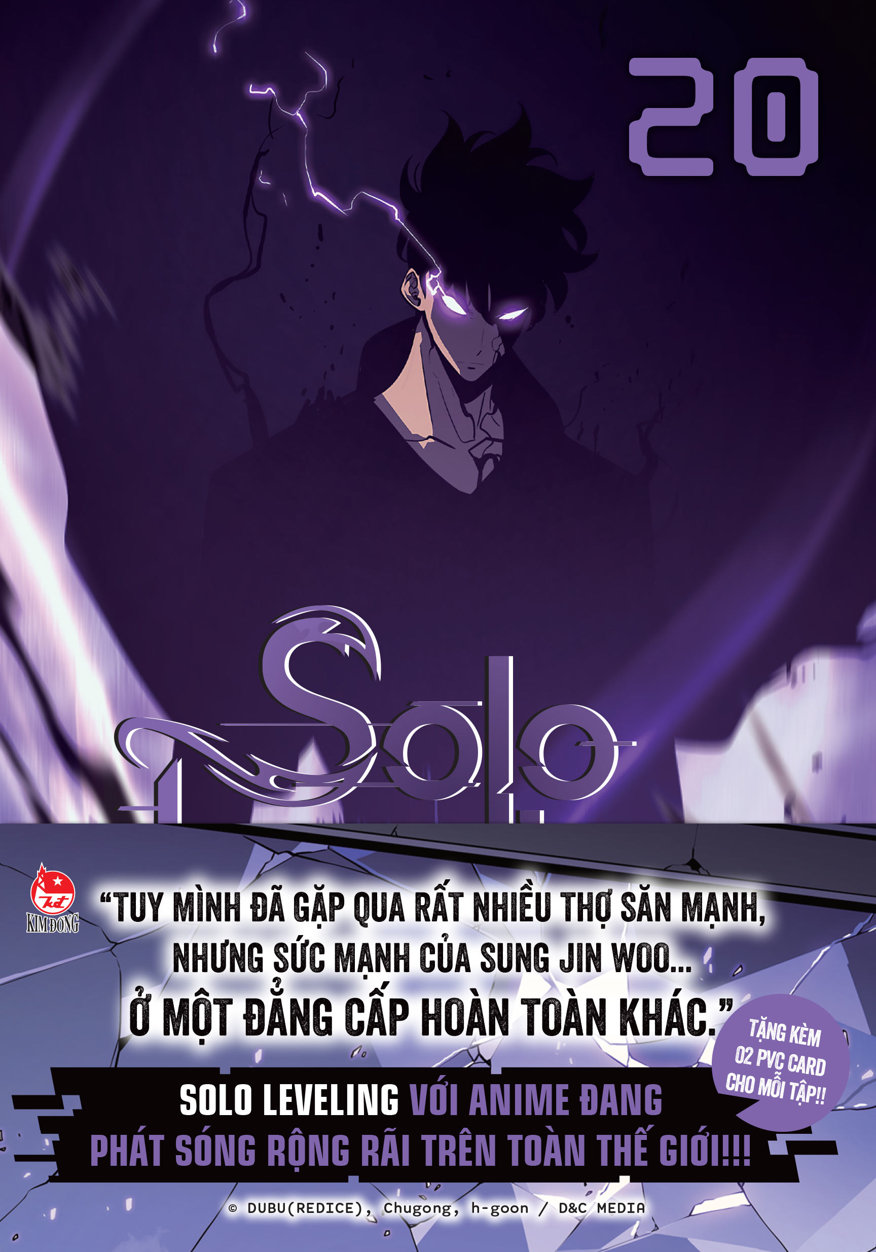 Bộ Solo Leveling - Tôi Thăng Cấp Một Mình - Tập 20 - Tặng Kèm Obi + 2 PVC Card - Ảnh 3