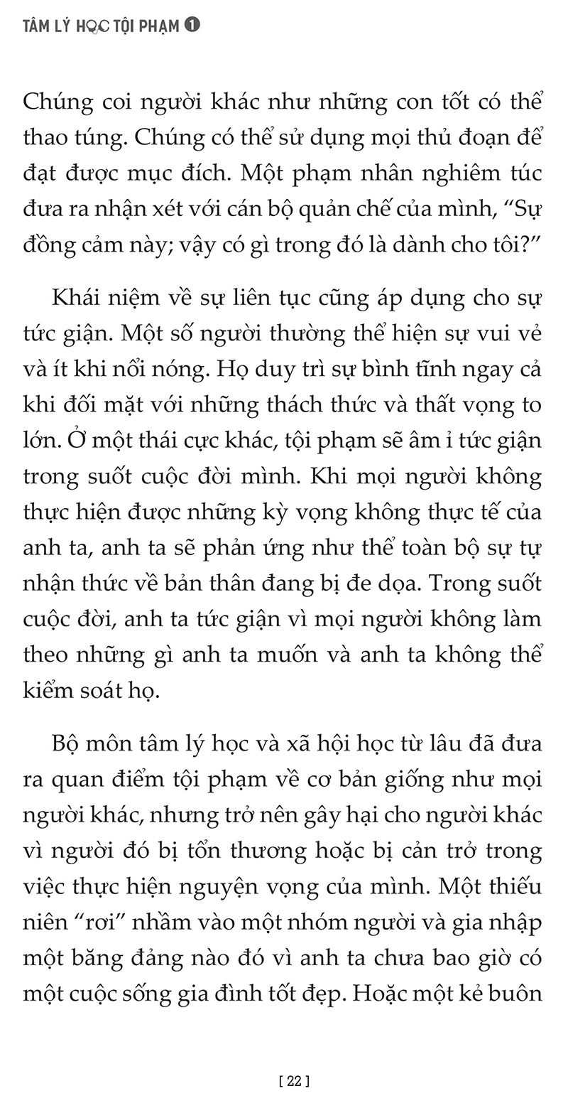 Bộ Tâm Lý Học Tội Phạm - Tập 1 (Tái Bản 2025) - Ảnh 10
