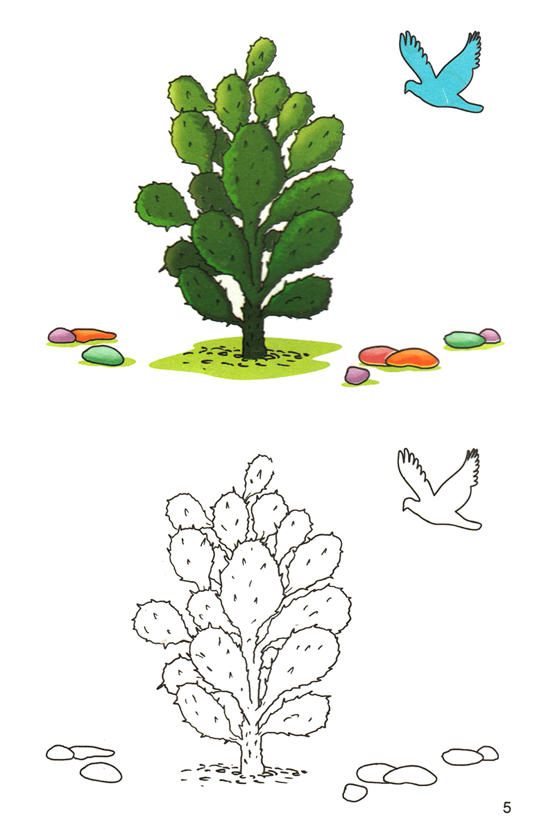 bộ tập tô màu 1 (5-6 tuổi) - Ảnh 10