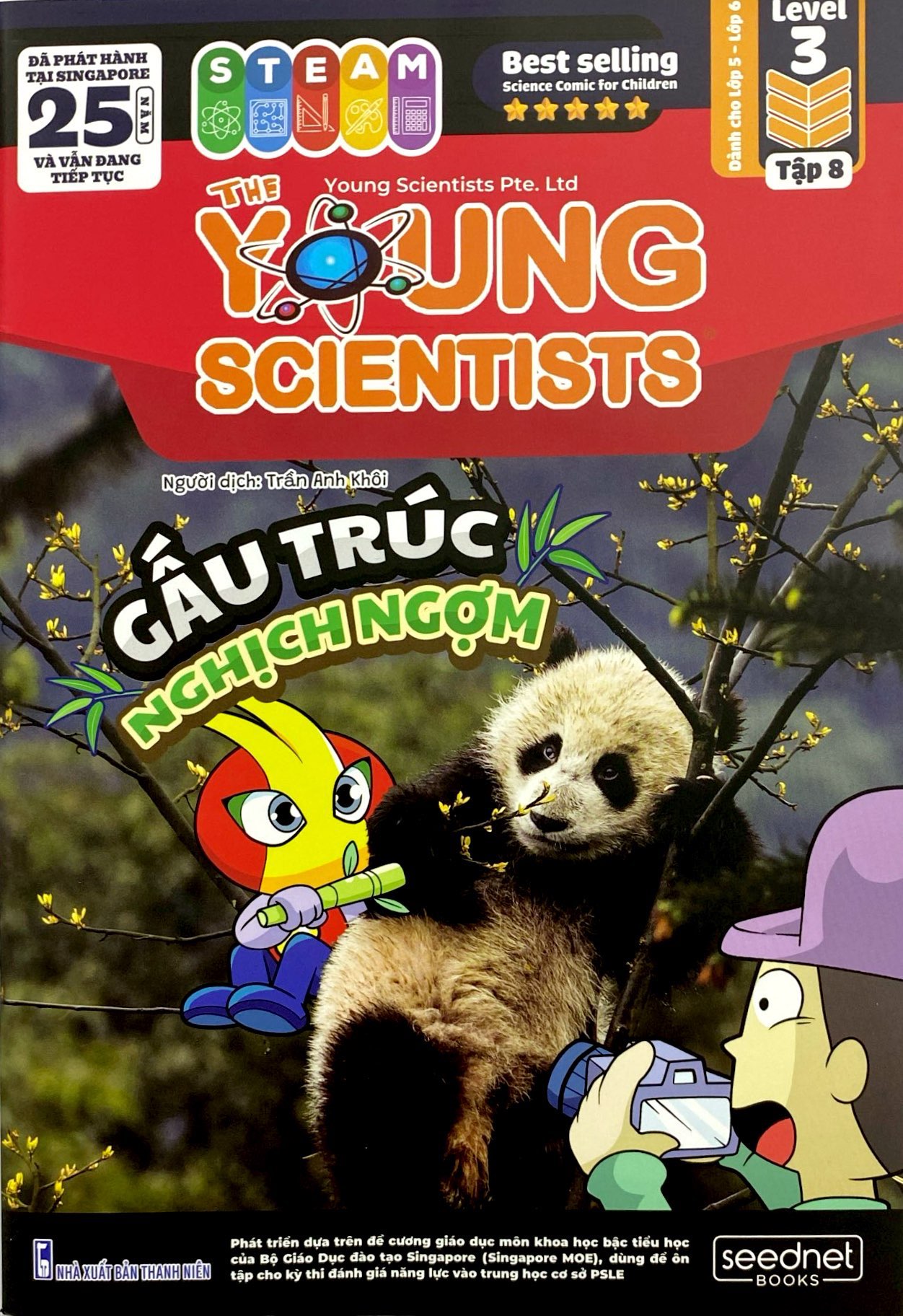 Bo
						
										
										The Young Scientist - Truyen Tranh Khoa Hoc Cho Tre Em - Level 3 - Tap 8 - Gau Truc Nghich Ngom - Ảnh 2