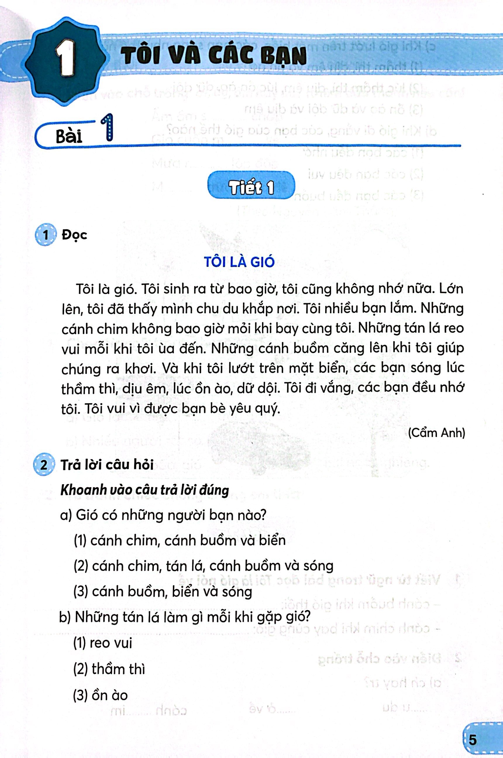 Bộ Tiếng Việt 1 - Tập 2 (Kết Nối) (Dành Cho Buổi Học Thứ Hai) - Ảnh 5