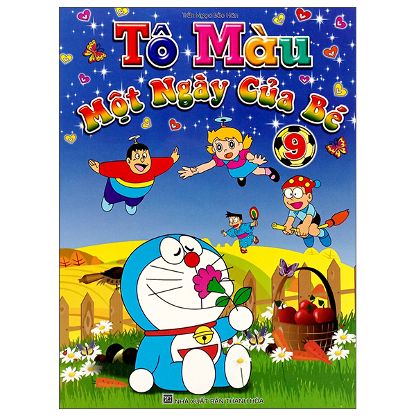 Bộ Tô Màu - Một Ngày Của Bé - Tập 9 (Tái Bản)