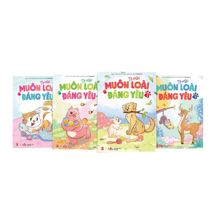 Bộ Tô Màu - Muôn Loài Đáng Yêu - Tập 2 - Ảnh 5