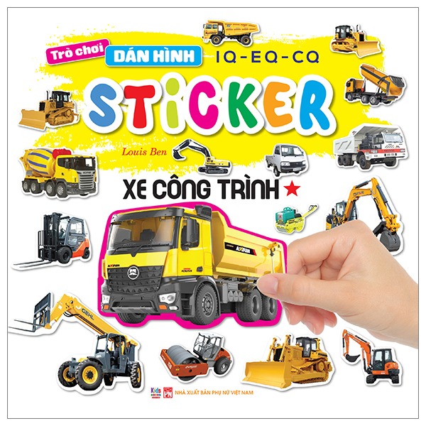Bộ Trò Chơi Dán Hình IQ-EQ-CQ - Sticker - Siêu Xe - Tập 2 - Ảnh 8