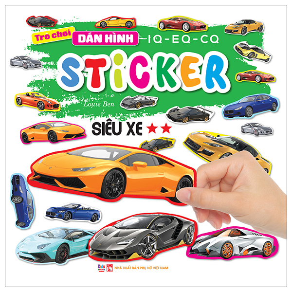 Bộ Trò Chơi Dán Hình IQ-EQ-CQ - Sticker - Xe Công Trình - Tập 2 - Ảnh 8