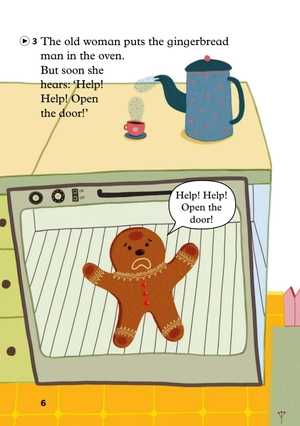 bộ young eli readers - the gingerbread man - stage 2 a1 - downloadable multimedia - Ảnh 7