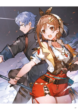 bộ ライザのアトリエ3 ~終わりの錬金術士と秘密の鍵~ 公式ビジュアルコレクション - atelier ryza 3: alchemist of the end & the secret key official visual collection - Ảnh 9
