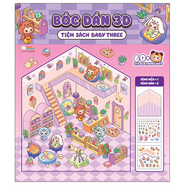 Bóc Dán 3D - Tiệm Hoa Baby Three (Tái Bản 2025) - Ảnh 7