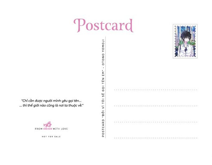 bởi vì tôi sẽ gọi tên em - tặng kèm 2 bookmark + 1 postcard - Ảnh 6