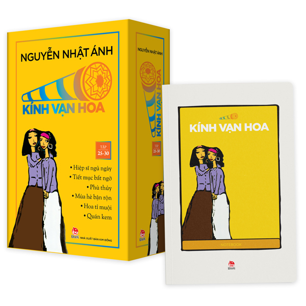 Boxset Kính Vạn Hoa - Bộ Kỉ Niệm 30 Năm: Tập 25 - 30 (Hộp 6 Tập) - Tặng Kèm Sổ Tay Kính Vạn Hoa
