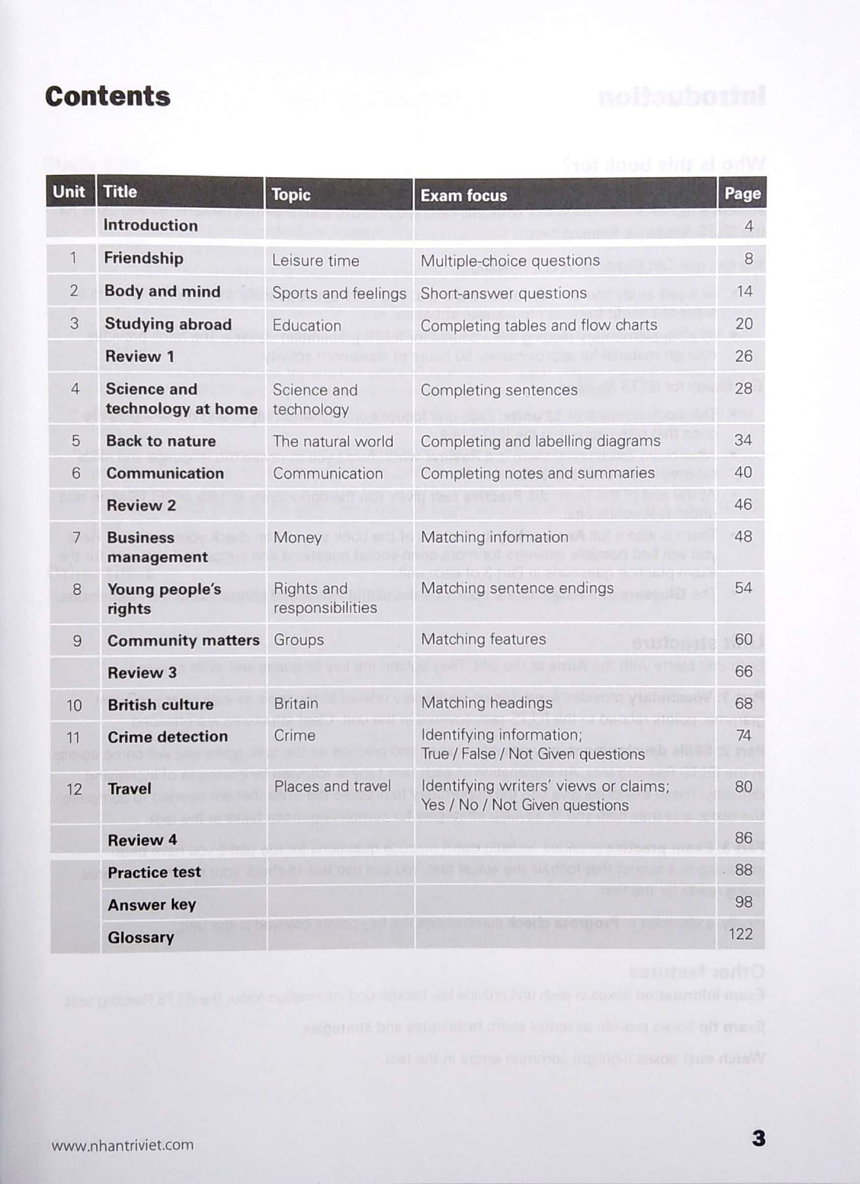 collins - get ready for ielts - reading (pre-intermediate a2+) - Ảnh 3