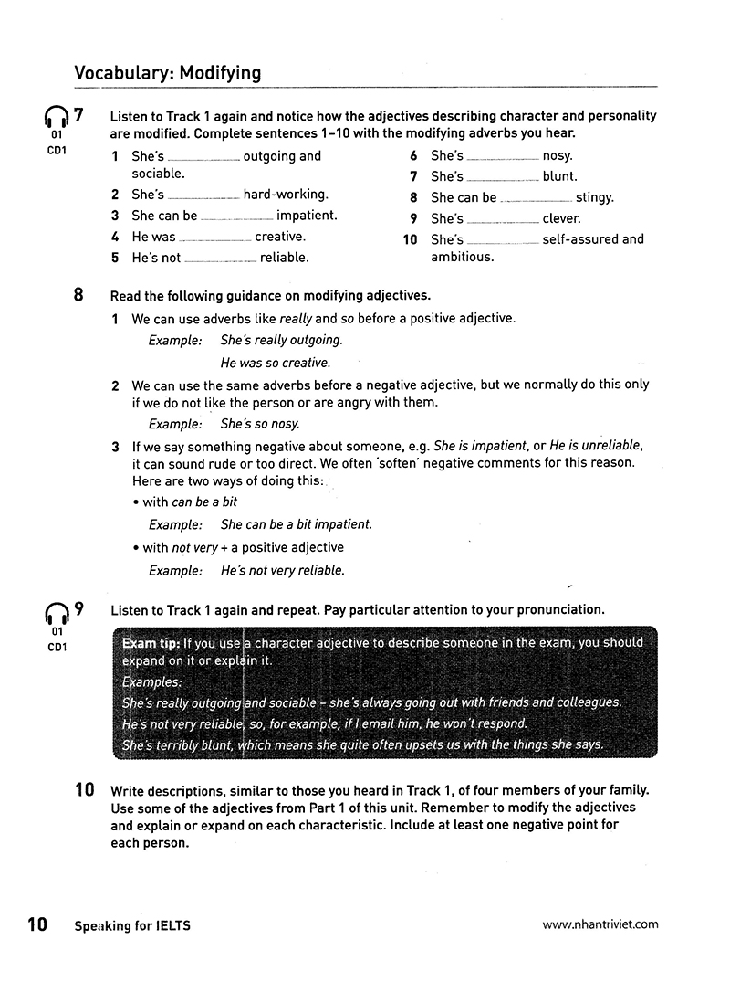 collins - speaking for ielts (tái bản) - Ảnh 6