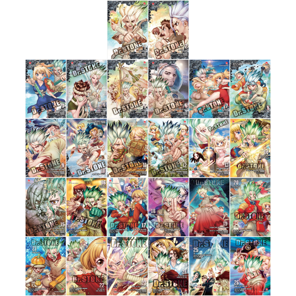Combo Manga - Dr.STONE: Tập 1 - 26 (Bộ 26 Tập)