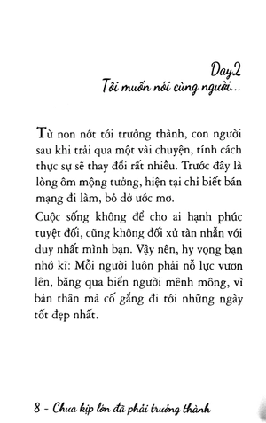 combo sách chưa kịp lớn đã phải trưởng thành + anh không bận, chỉ là không nhớ em + nhớ thương vẫn để ở trong lòng (bộ 3 cuốn) - Ảnh 9