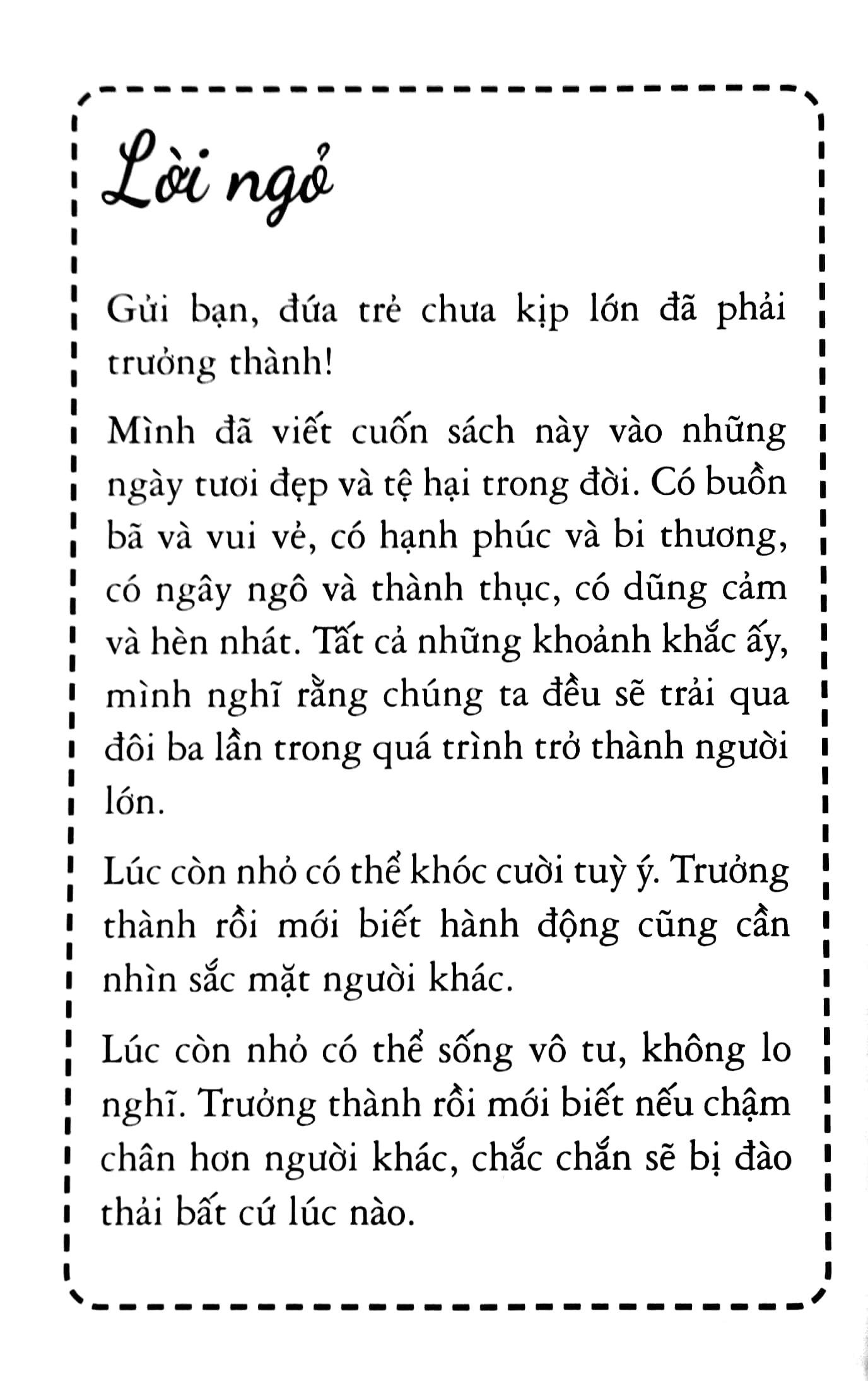 combo sách chưa kịp lớn đã phải trưởng thành (bộ 4 cuốn) - Ảnh 11