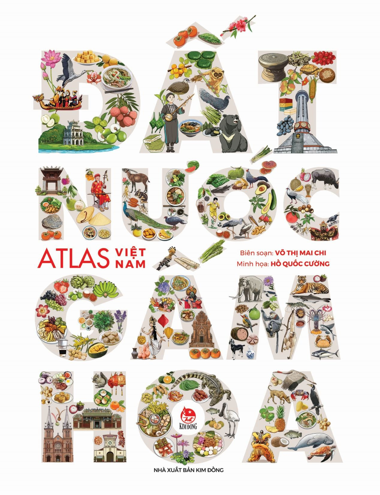 combo sách đất nước gấm hoa - atlas việt nam + lịch sử việt nam bằng hình (bộ 2 cuốn) - Ảnh 2