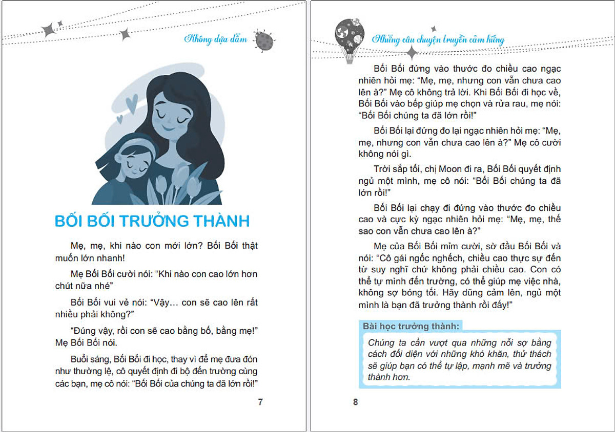 cùng trẻ lớn lên - không dựa dẫm - Ảnh 2