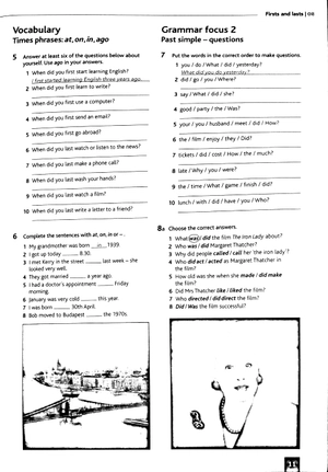 cutting edge: pre-intermediate workbook with key - Ảnh 10