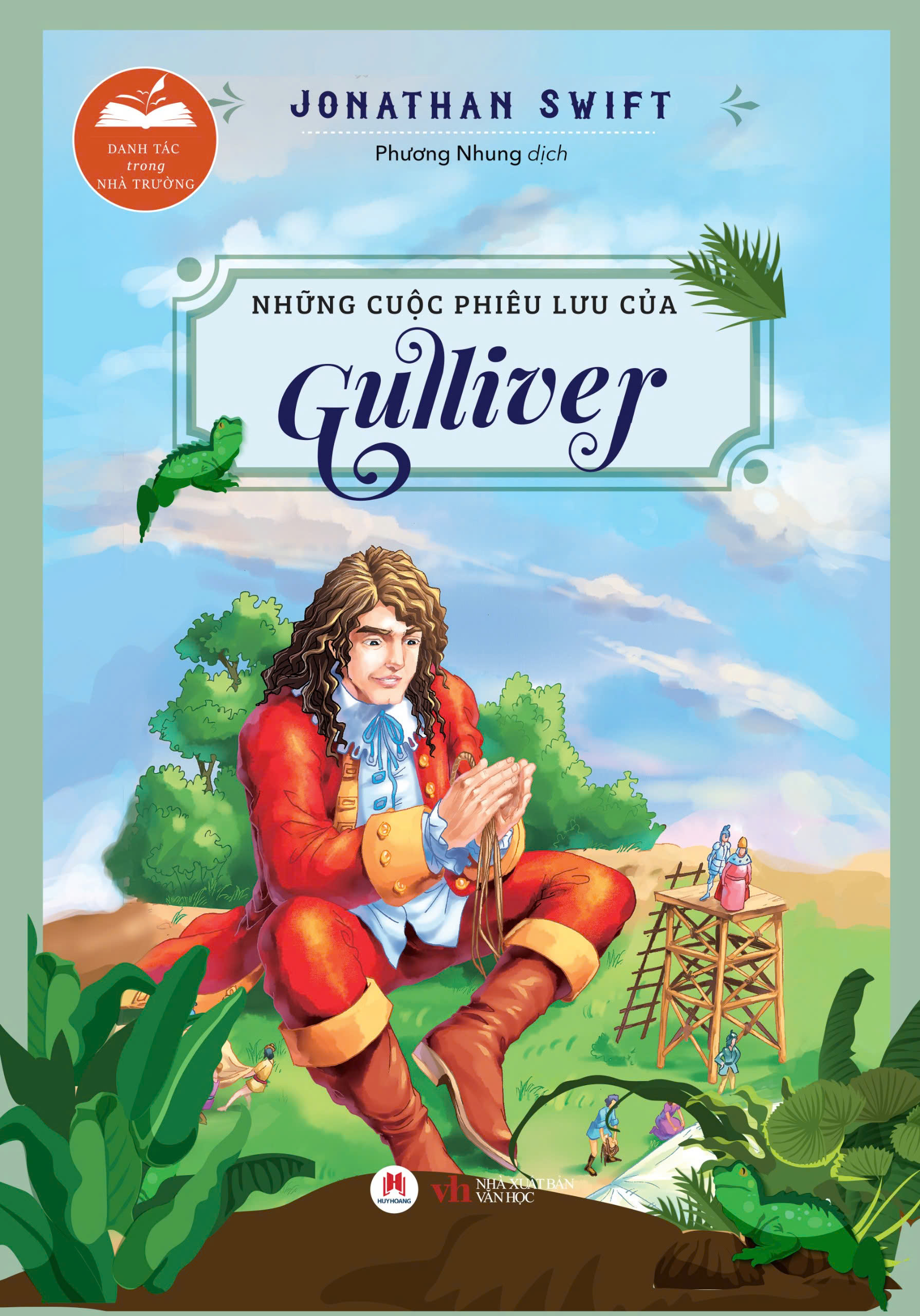 danh tác trong nhà trường - những cuộc phiêu lưu của gulliver (tái bản 2024) - Ảnh 2