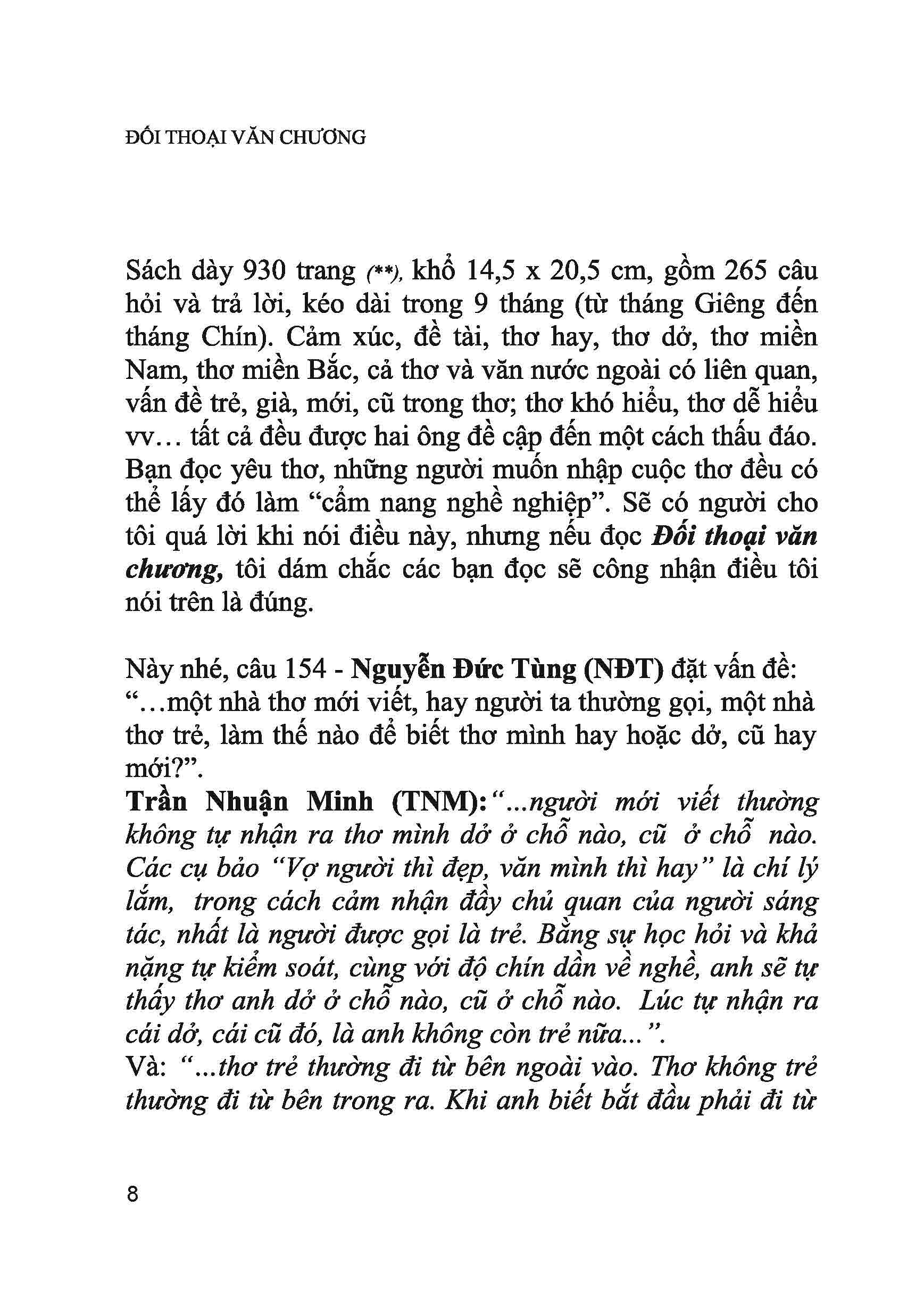 đối thoại văn chương - Ảnh 10