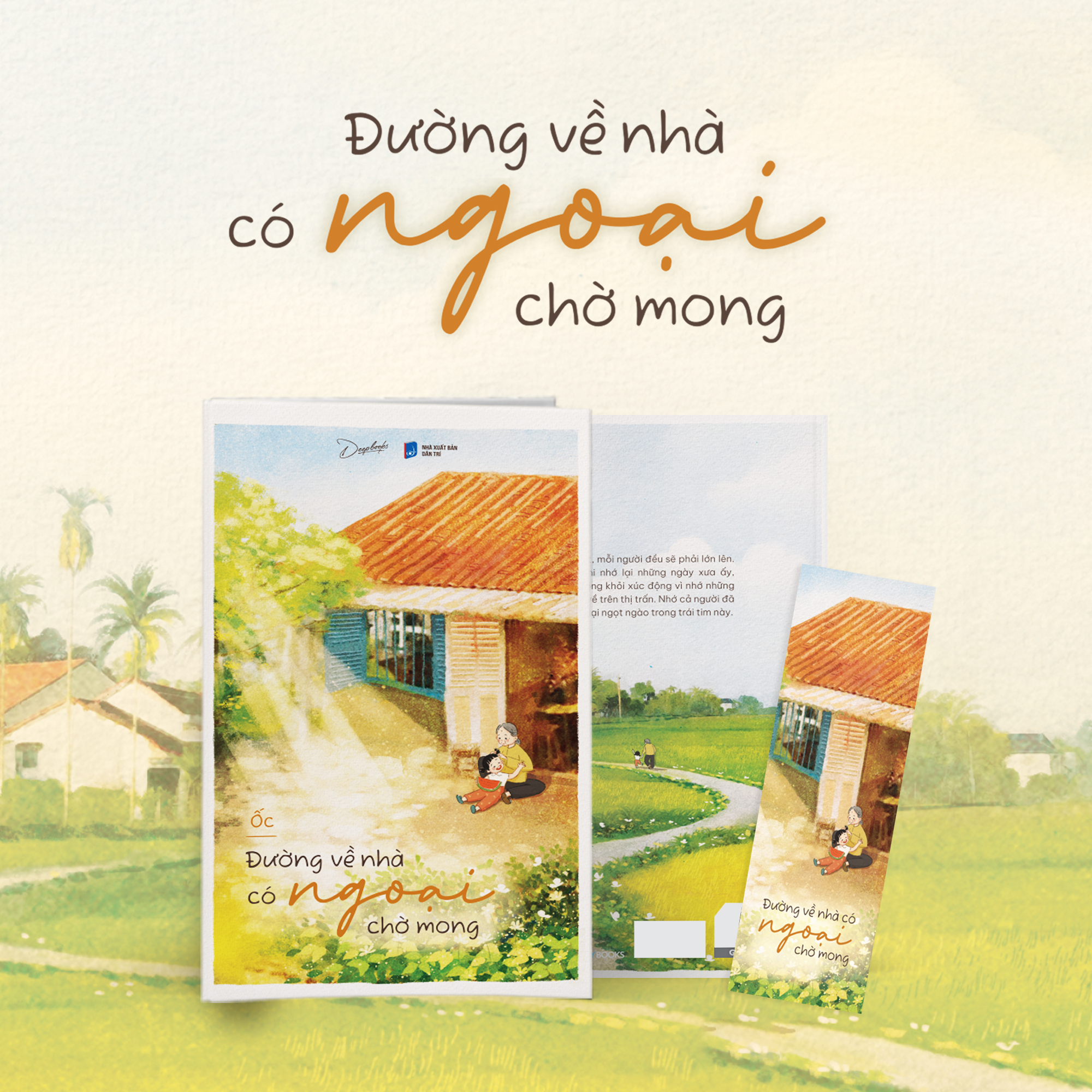 đường về nhà có ngoại chờ mong - tặng kèm bookmark - Ảnh 2