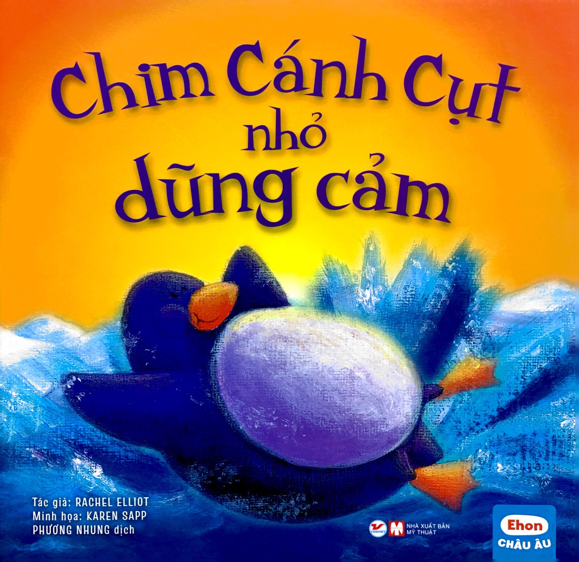ehon châu âu - chim cánh cụt nhỏ dũng cảm - Ảnh 2