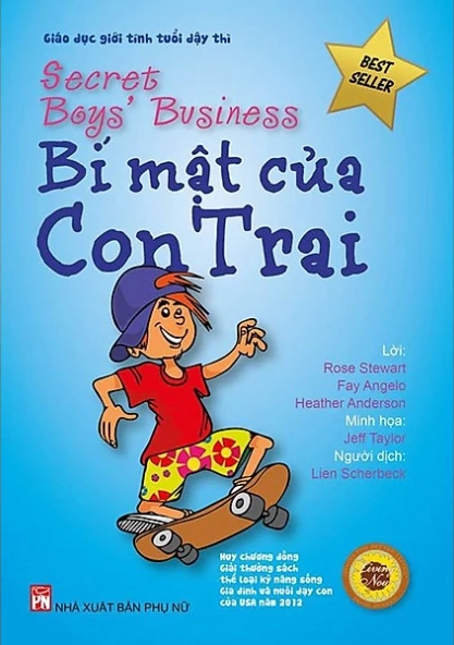 giáo dục giới tính tuổi dậy thì - bí mật của con trai (tái bản 2025) - Ảnh 2