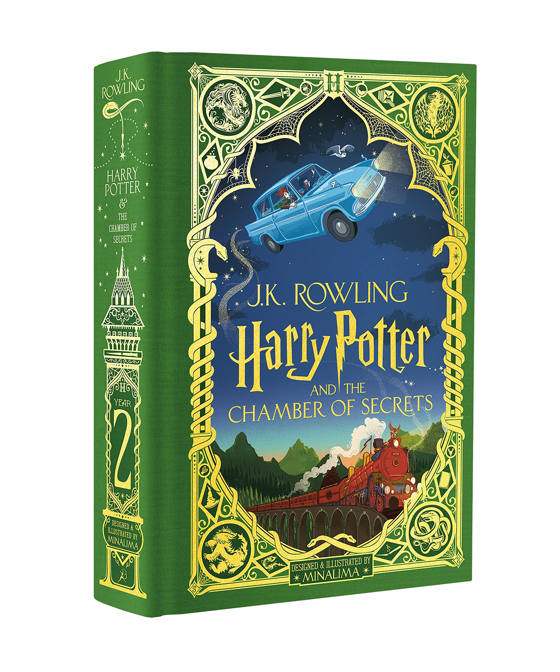 Harry Potter And The Chamber Of Secrets - Minalima Edition - Ảnh 2