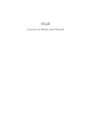 heidi: her early lessons and travels (alma junior classics) - Ảnh 2