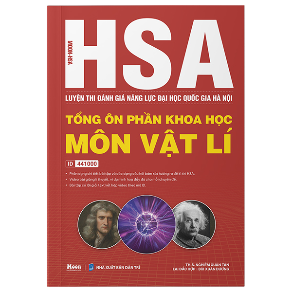 HSA - Luyện Thi Đánh Giá Năng Lực Đại Học Quốc Gia Hà Nội - Tổng Ôn Phần Khoa Học - Môn Vật Lí