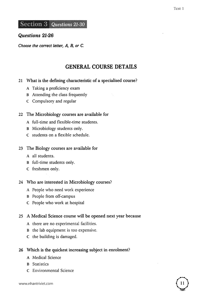 ielts listening recent actual tests - Ảnh 8