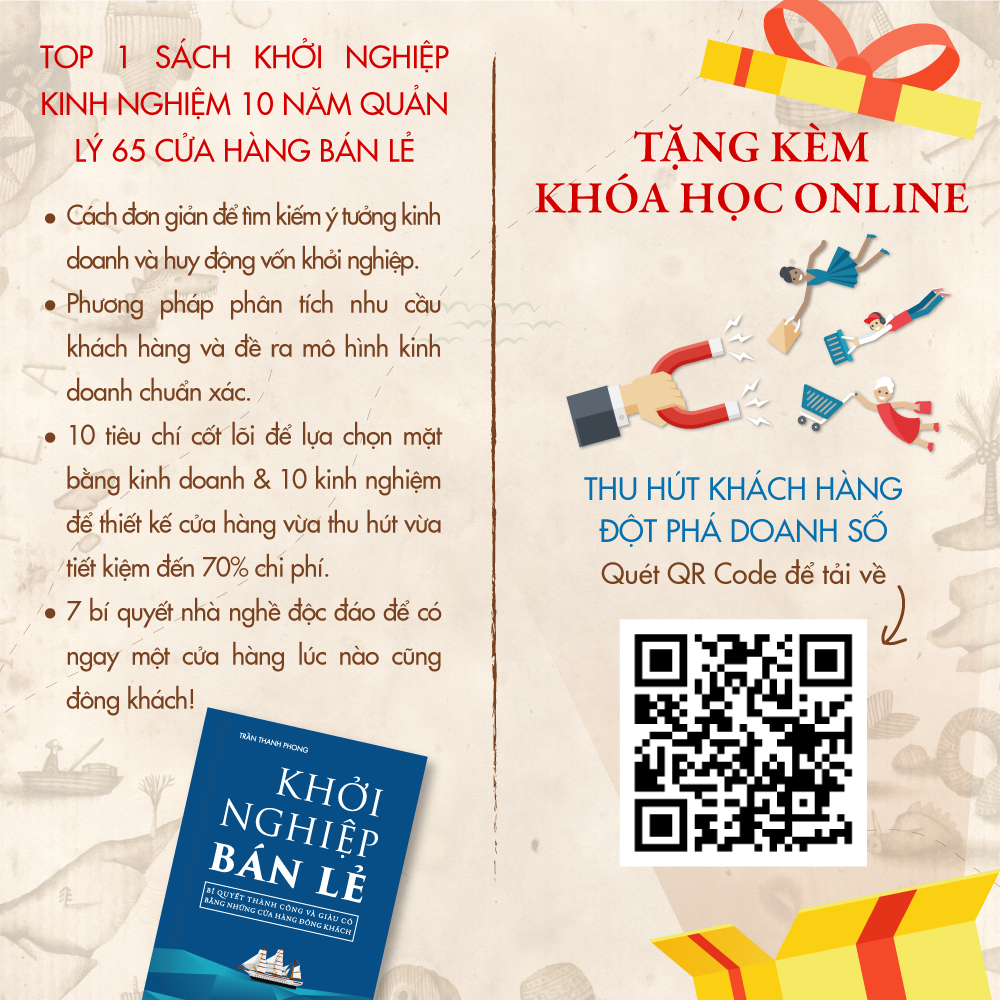 khởi nghiệp bán lẻ - bí quyết thành công và giàu có bằng những cửa hàng đông khách - Ảnh 6