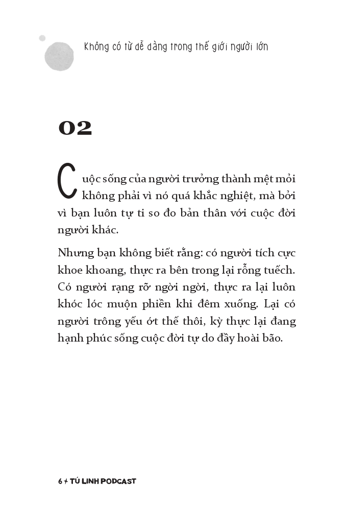 Khong Co Tu De Dang Trong The Gioi Nguoi Lon - 在成年人世界里没有轻易这个词 - Ảnh 7
