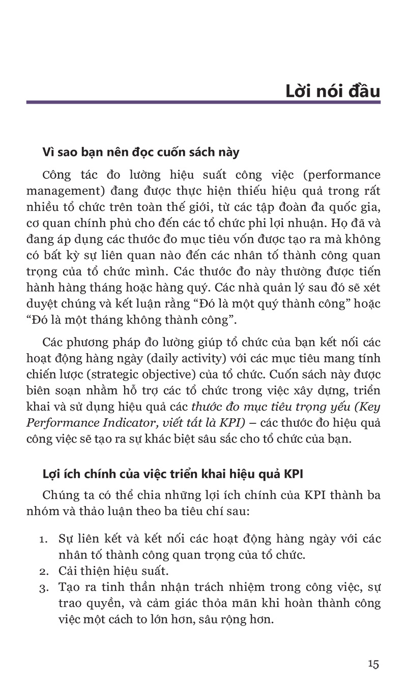 KPI - Thước Đo Mục Tiêu Trọng Yếu (Tái Bản 2021) - Ảnh 3