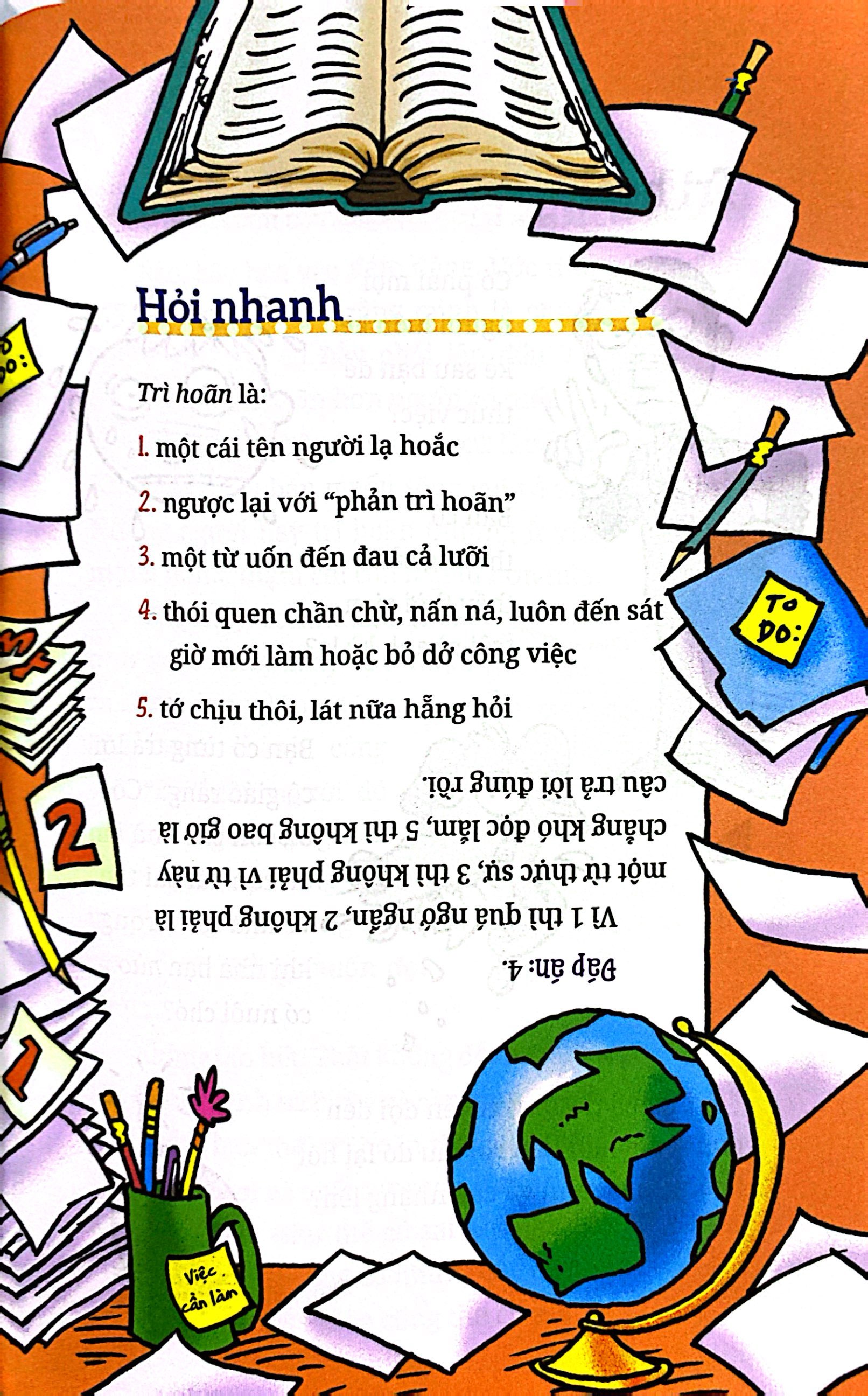 kỹ năng học đường - bệnh trì hoãn ư? đừng sợ! - Ảnh 6