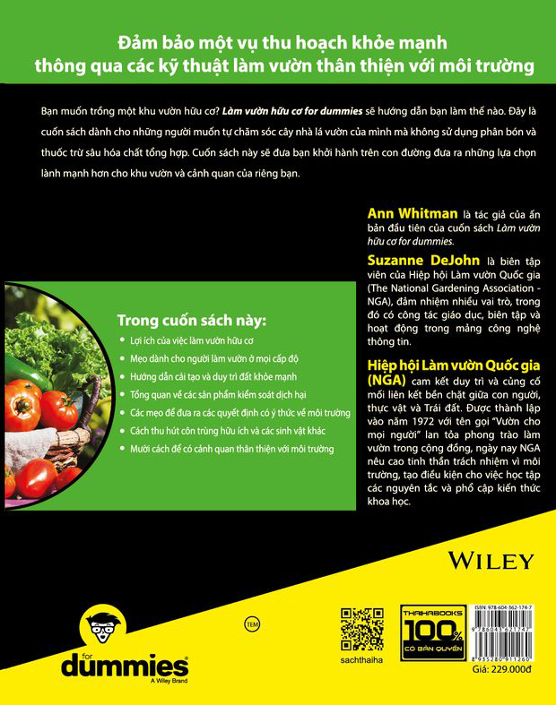 làm vườn hữu cơ for dummies - Ảnh 2