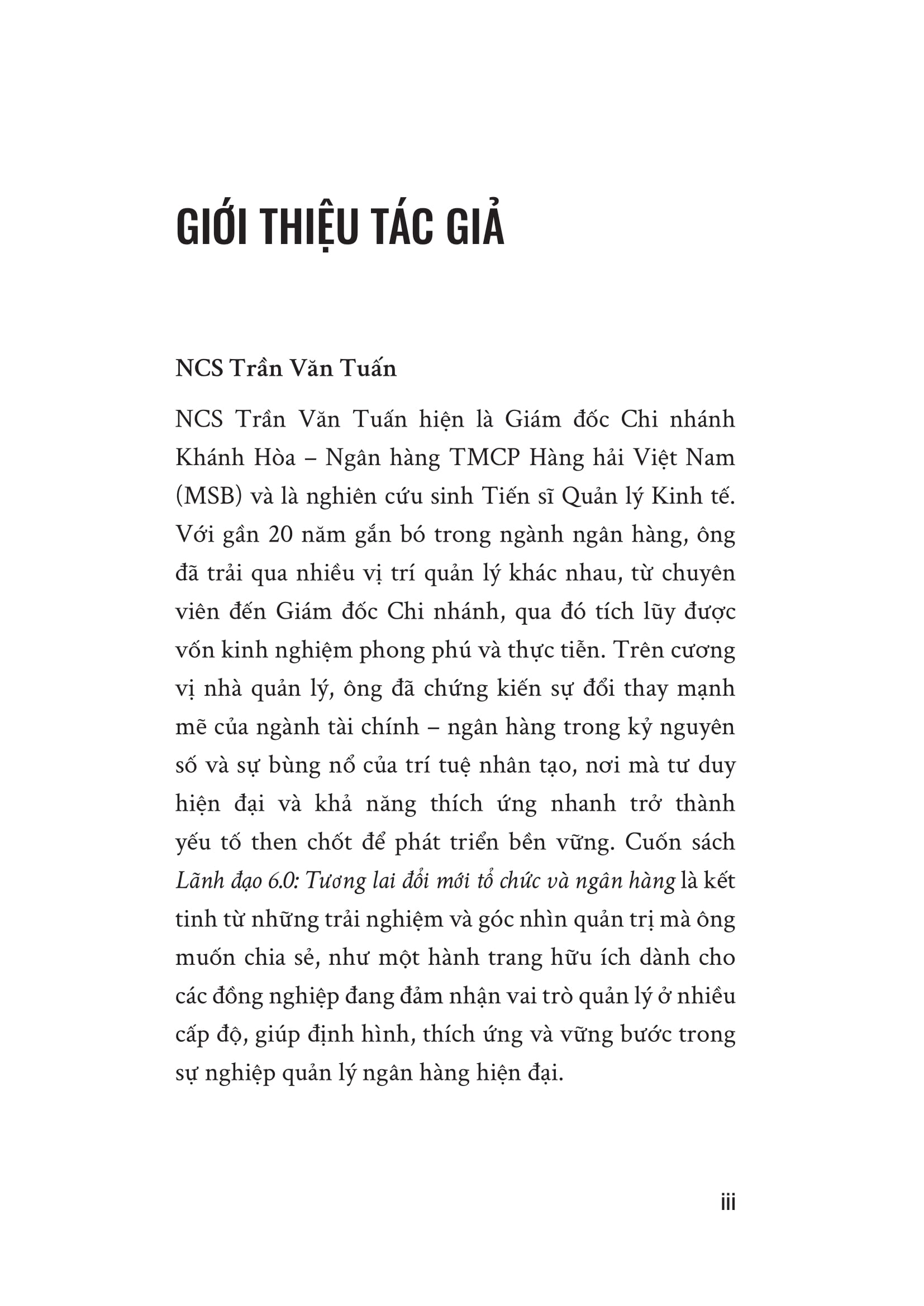 Lãnh Đạo 6.0 - Tương Lai Đổi Mới Tổ Chức Và Ngân Hàng - Ảnh 8