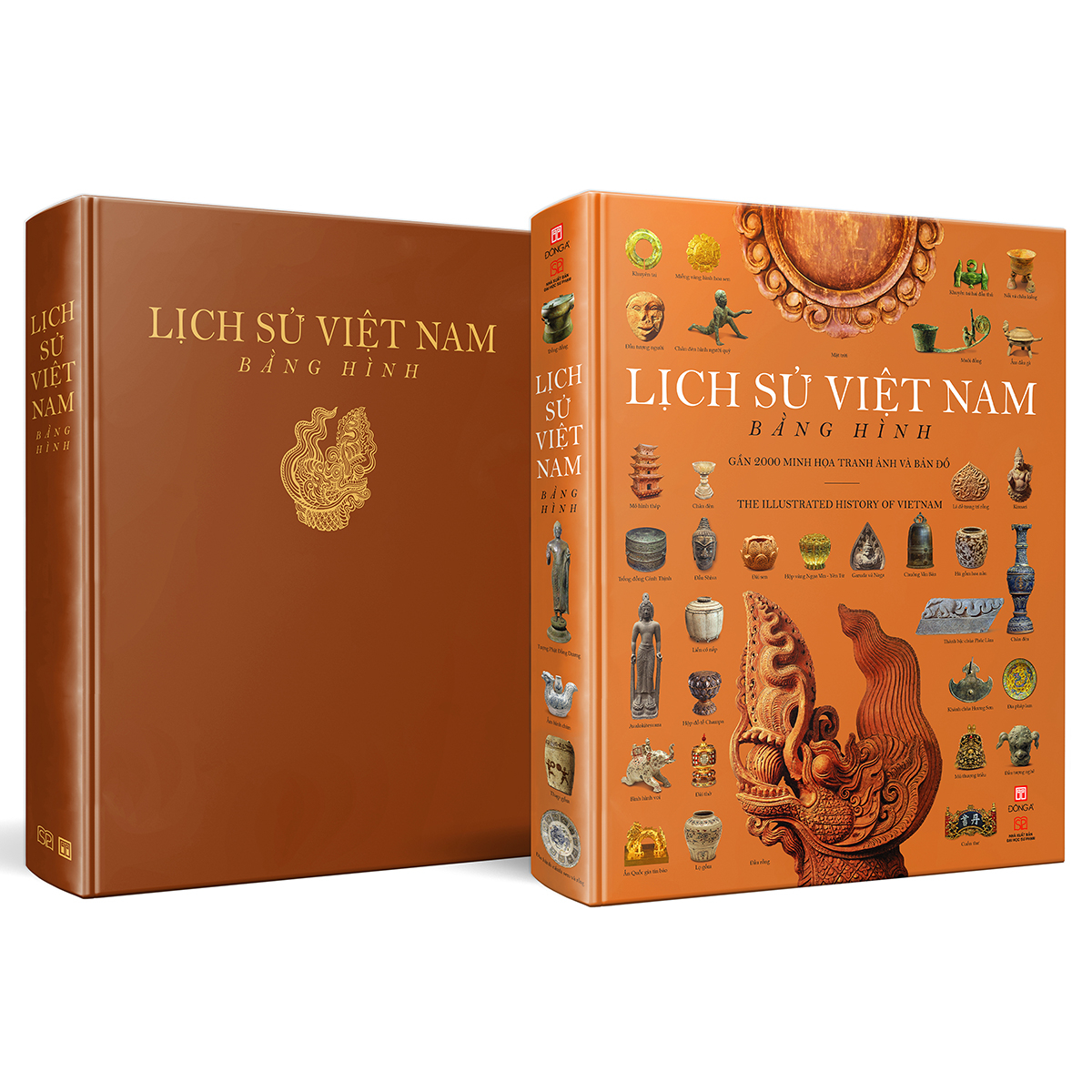 lịch sử việt nam bằng hình - bìa cứng - tặng kèm 1 bookmark + 4 postcard - Ảnh 3